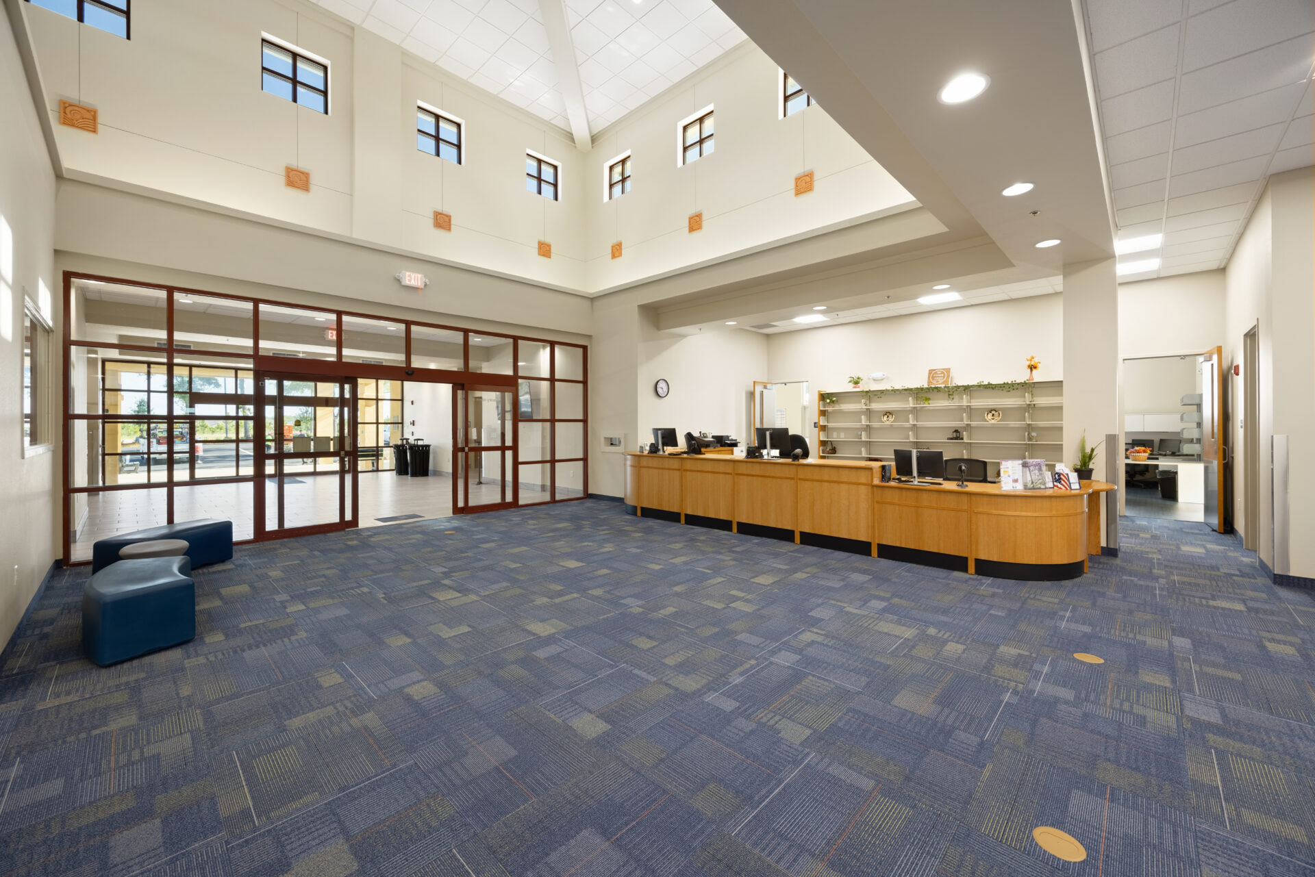 library entrance