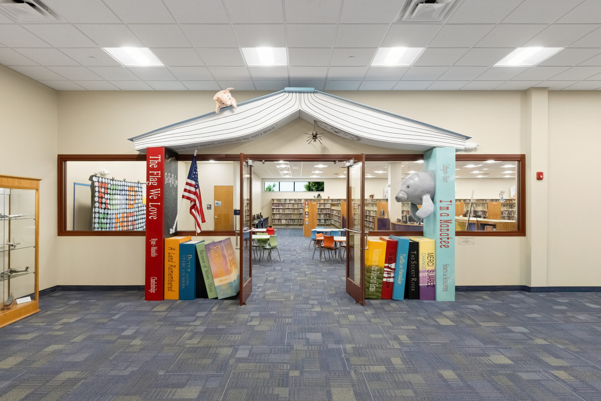 children's entrance of library