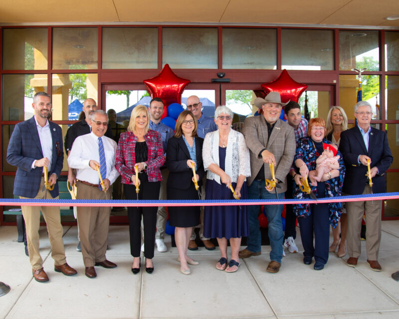 Freedom Library Ribbon Cutting