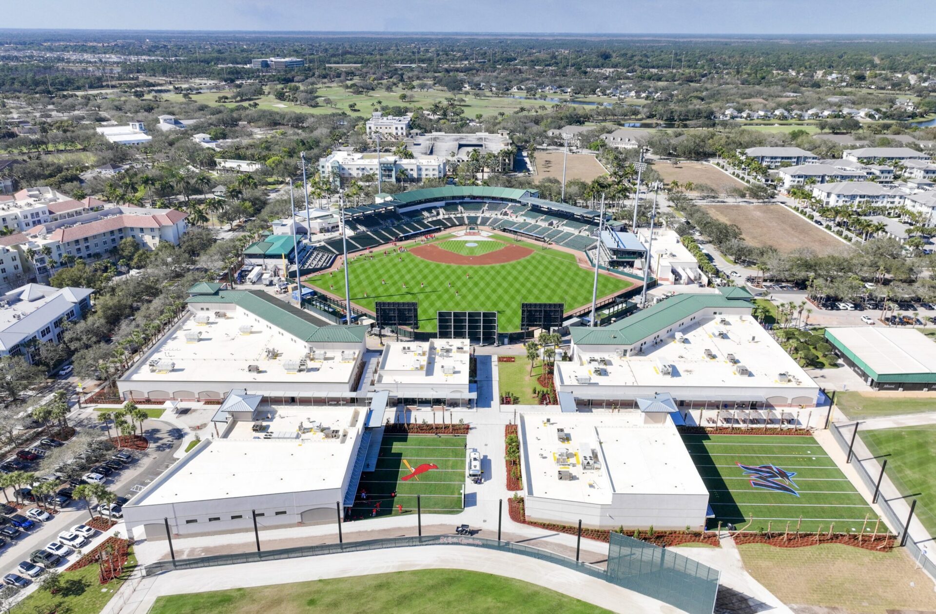 Roger Dean Chevrolet stadium renovation progress