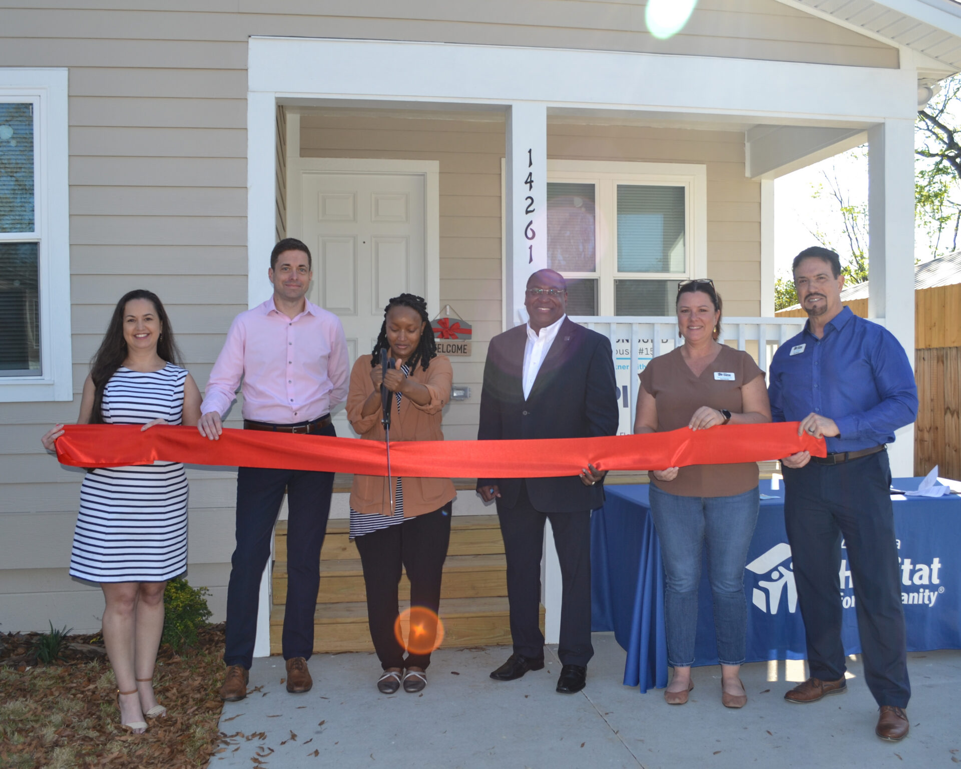 Habitat Home Dedication
