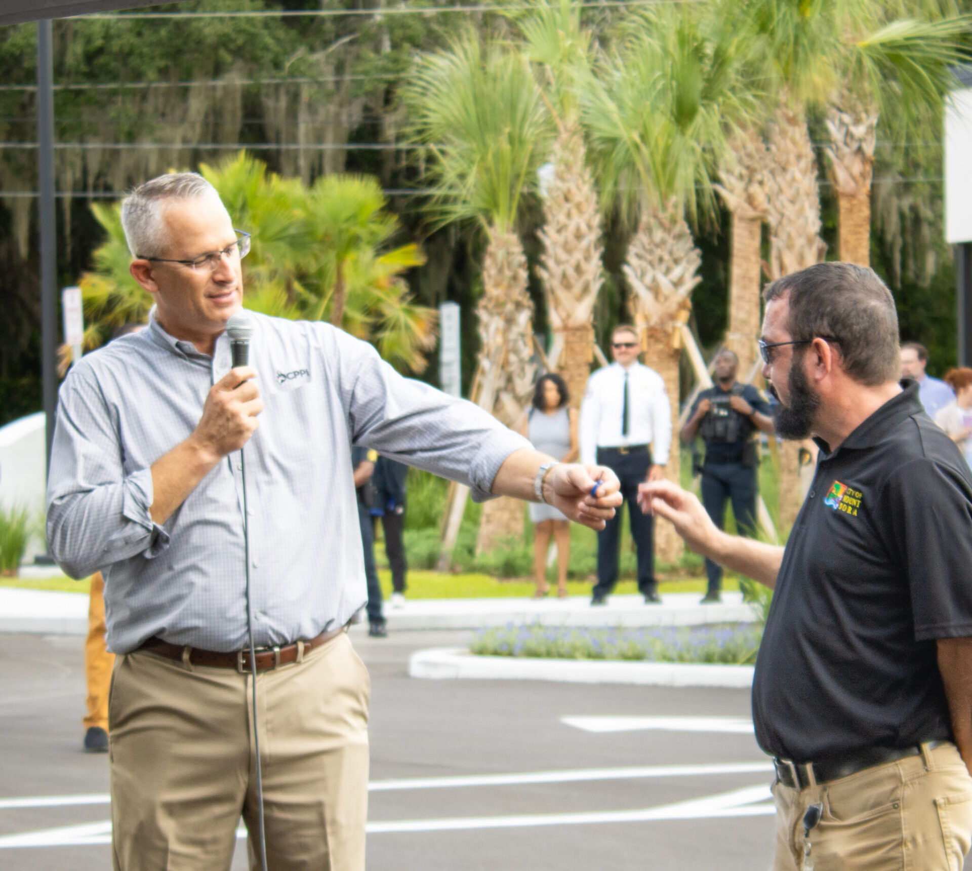 handing of the keys