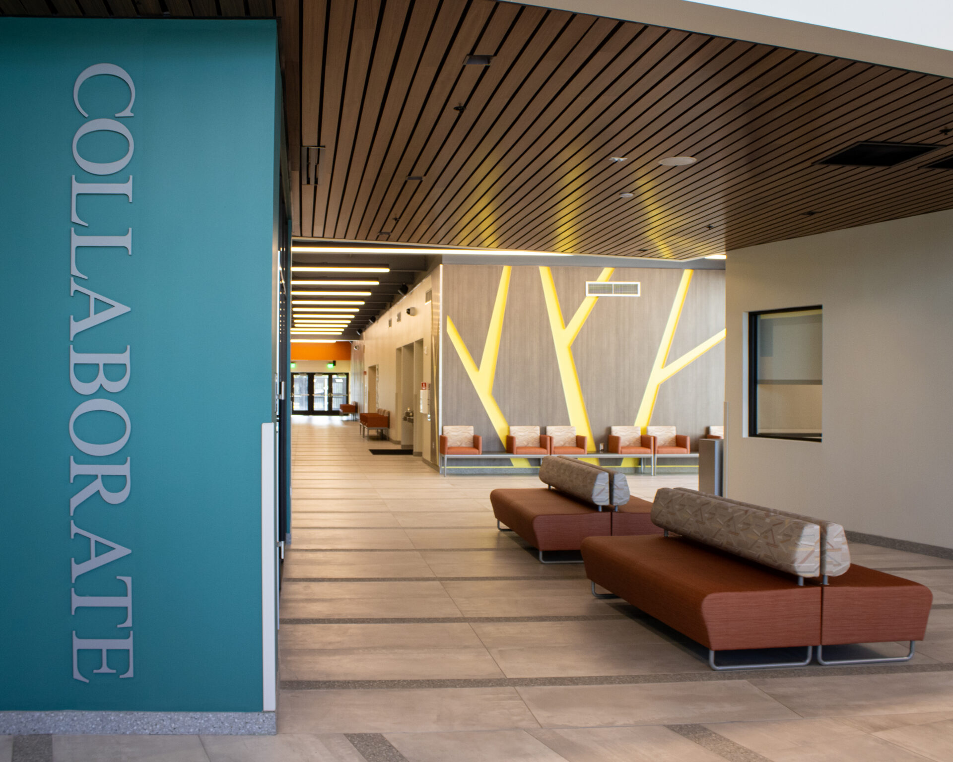 Nathaniel Bell Community Resource & Recreation Center Lobby